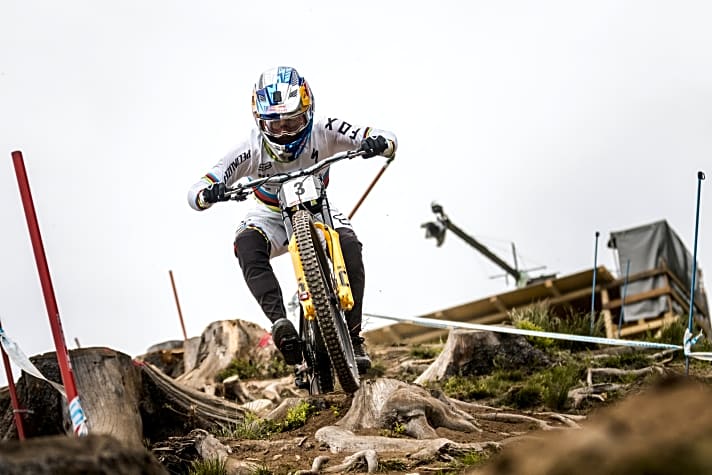   UCI DHI Worldcup Leogang 2019 Qualifikation, Rider Loic Bruni
