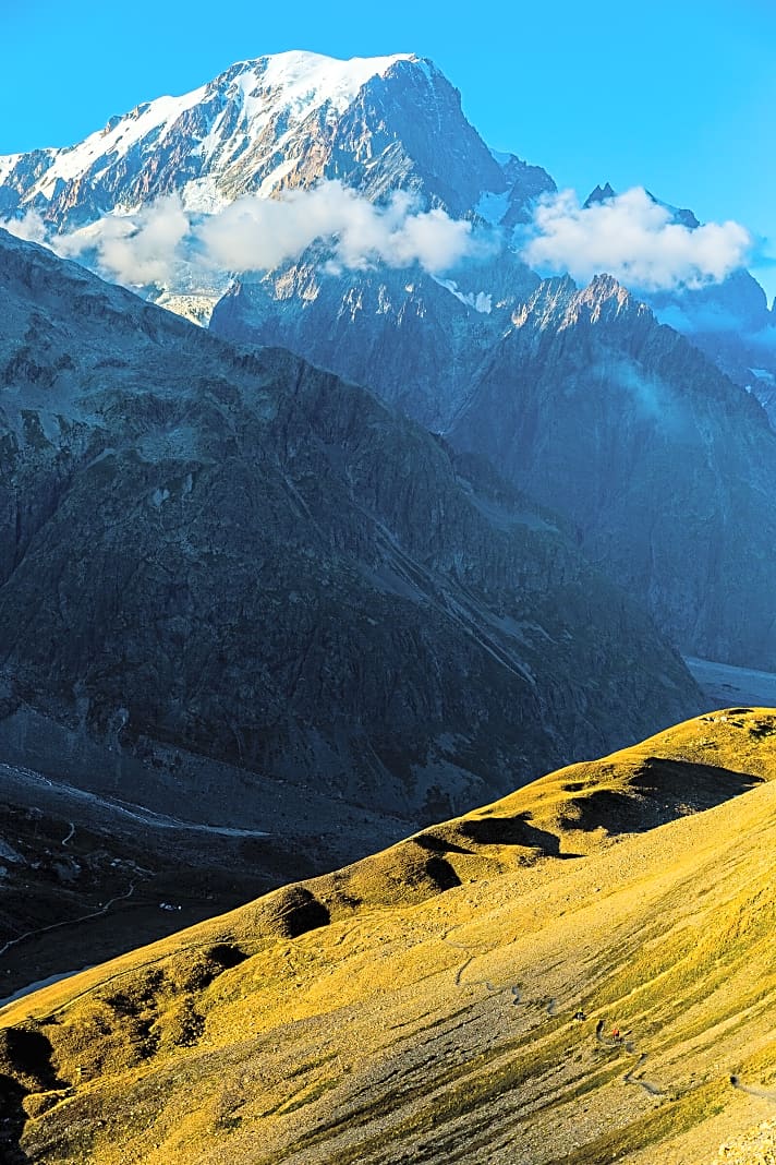   Märchen-Trail mit Blick auf den Mont Blanc – ohne Worte.