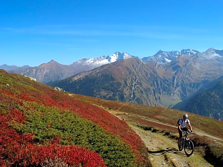   Über die Militärstraße am Brenner-Grenzkamm sind schon tausende Mountainbiker gefahren.