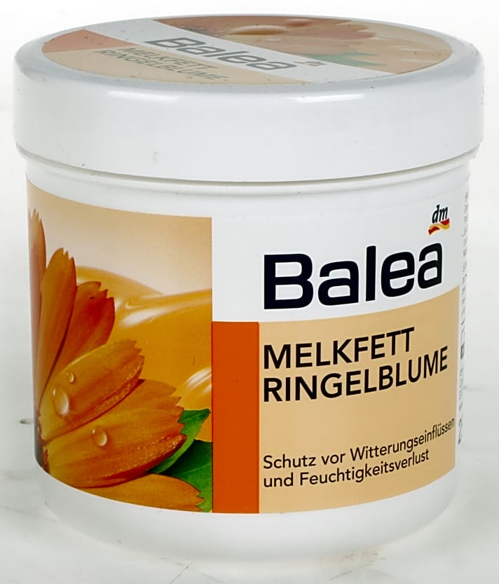   Das Melkfett von Balea aus dem dm-Drogeriemarkt.