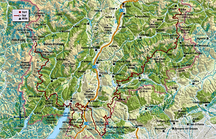   Sentiero Della Pace - Monte Ortigara