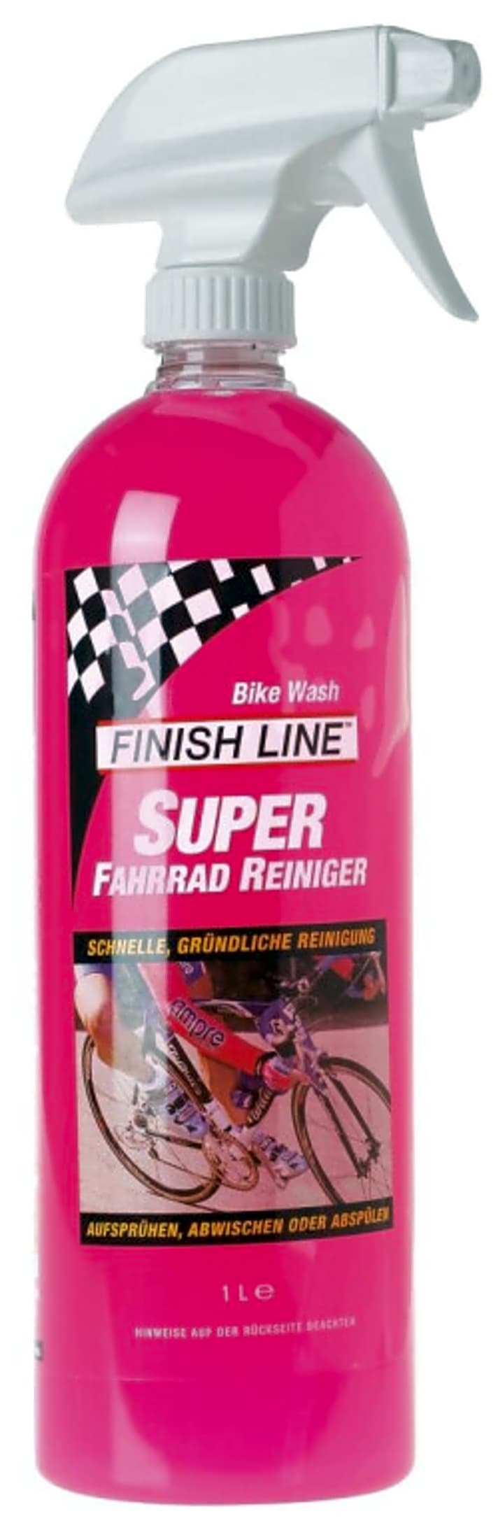   Der Super Bike Wash-Reiniger von Finish Line im Test.