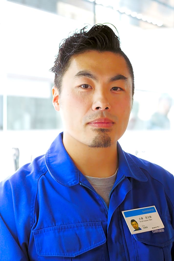   Kichinosuke Kubo, Entwickler im MTB-Bereich bei Shimano.