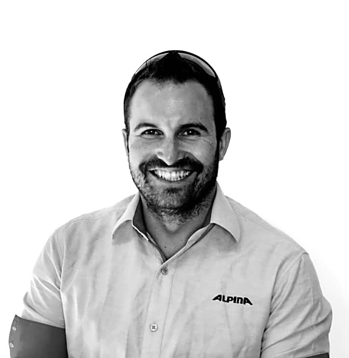   Sebastian Schwager, Produkt-Manager Helme bei Alpina