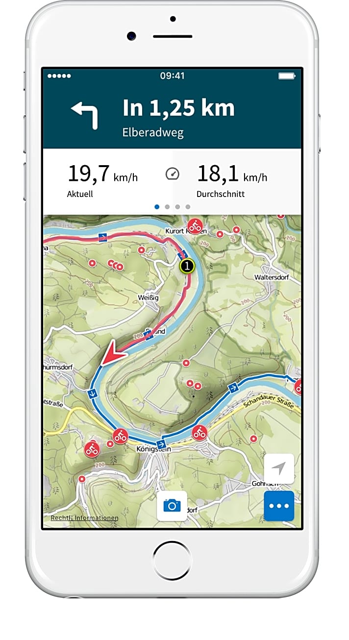 GPSNavigation Apps besser als FahrradNavis? BIKE