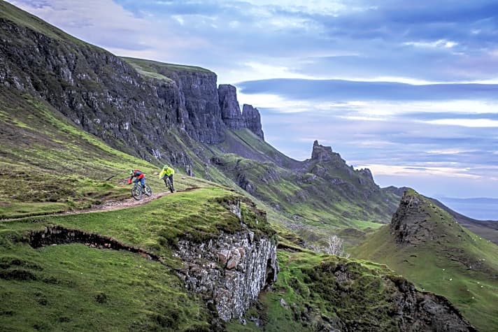   Eine Highland-Überquerung in Schottland: Unter dem Begriff „Coast to Coast“ gibt es verschiedene MTB-Routen von der Nordseeküste zur Atlantikküste. Das schafft man in 5-6 Tagen.