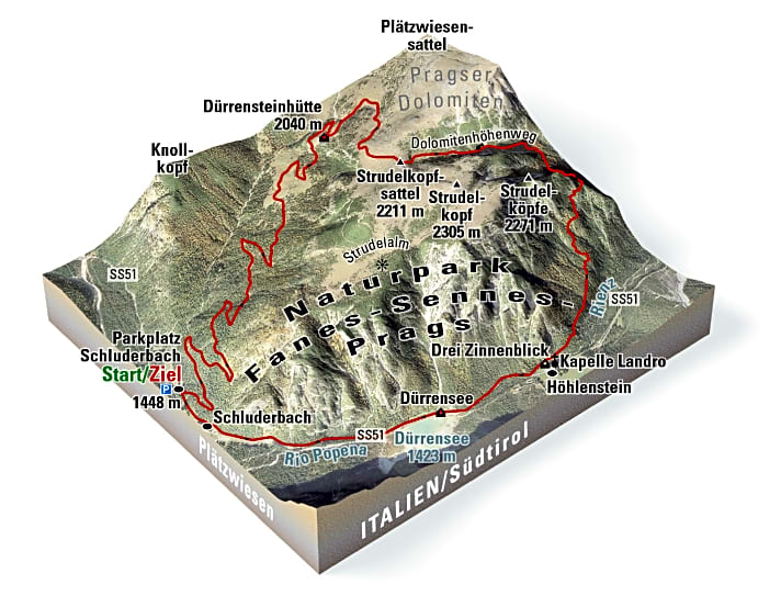   Kartenübersicht: Plätzwiesen-Trail 