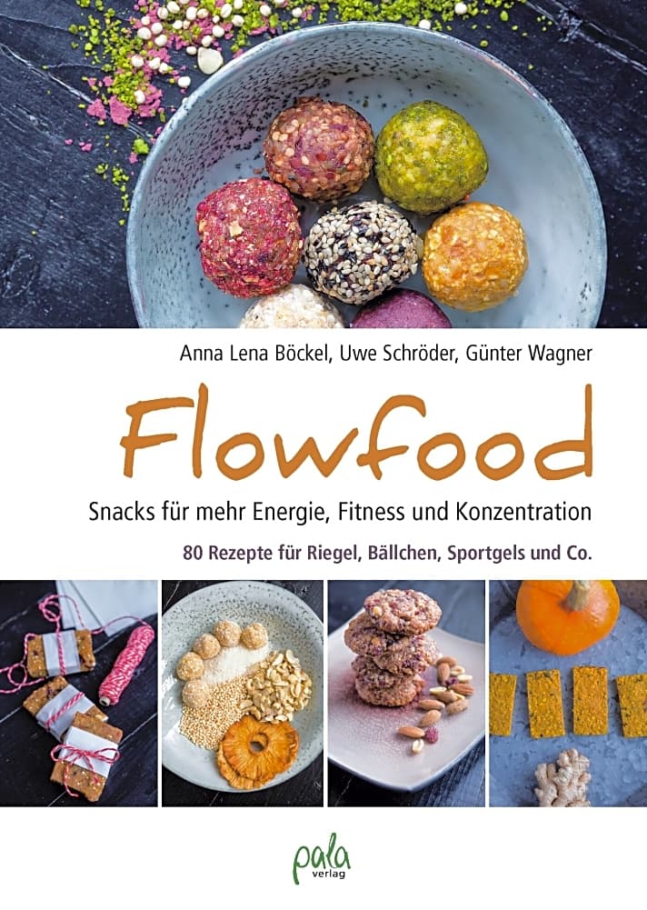   Dieses Rezept stammt aus dem Buch Flowfood. Es enthält 80 Rezepte für Riegel, Bällchen, Sportgels und Co. Preis: 19,90 Euro. Zu bestellen unter <a href="https://pala-verlag.de/buecher/flowfood/" target="_blank" rel="noopener noreferrer nofollow">www.pala-verlag.de</a>