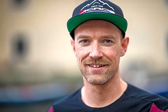   Fabian Scholz, Deutscher Enduro-Meister (2015) und Ingenieur bei Focus Bikes.
