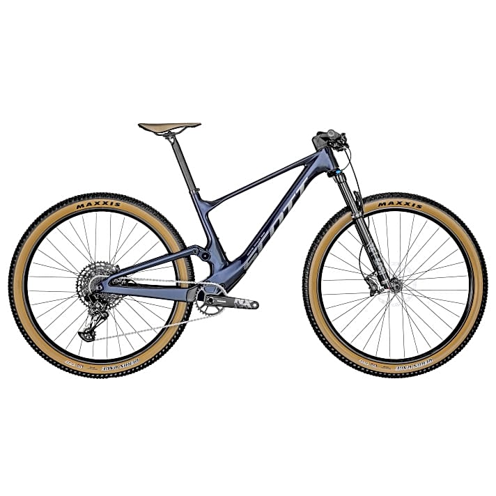   Beim Spark RC Comp kommt Farbe ins Spiel: Das 3599 Euro teure Bike kommt mit HMF-Rahmen, einem Fox-Fahrwerk und einem Sram NX-Eagle-Antrieb. Dieses Spark RC-Modell gibt es in Blau…