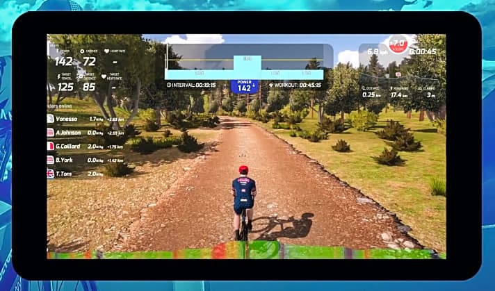   RGT Cycling gibt’s auch weiterhin in einer kostenfreien Version. Für knapp neun Euro im Monat gibt's die Magic-Roads-Funktion, mit der man eigene GPS-Tracks nachfahren kann.