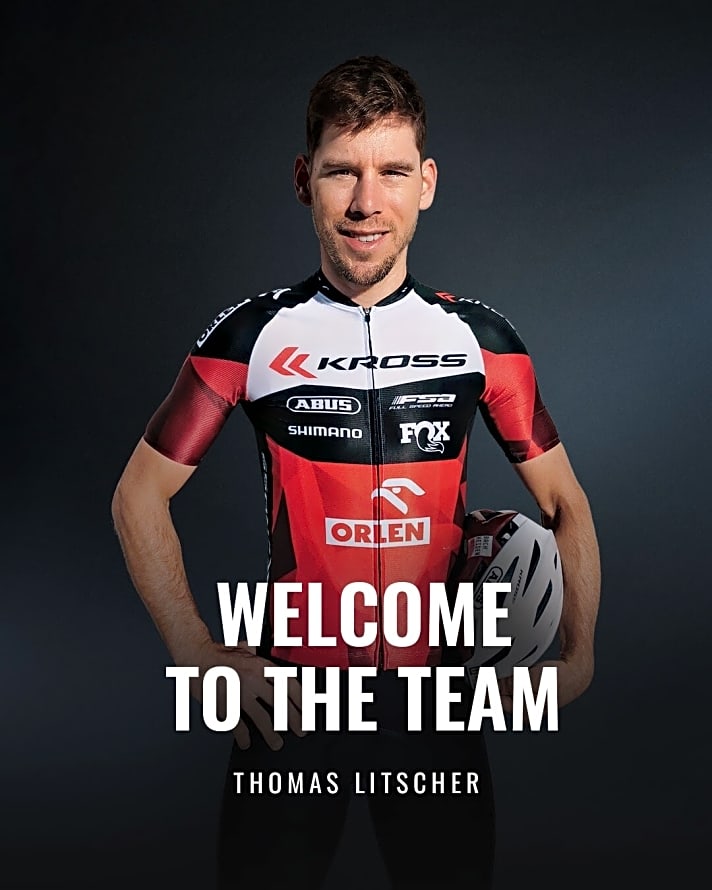   Der schweizer Top-Fahrer Thomas Litscher wechselt 2022 von KMC Orbea zum Kross Orlen Cycling Team.