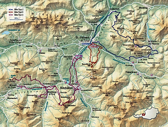   Unsere 3 Tourenvorschläge in den Kitzbüheler Alpen. Jetzt als Download.