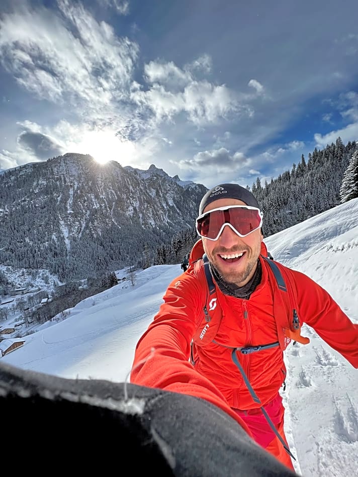 Manchmal fährt Cross-Country-Biker Nino Schurter im Winter wochenlang ausschließlich Ski.