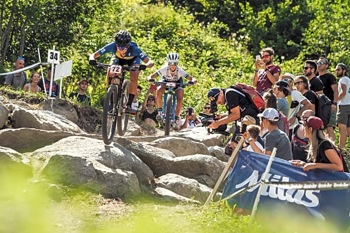 Die Strecken in Val di Sole versprechen spannende Rennen zum Worldcup-Finale. | Bartek Wolinski, Red Bull Content Pool