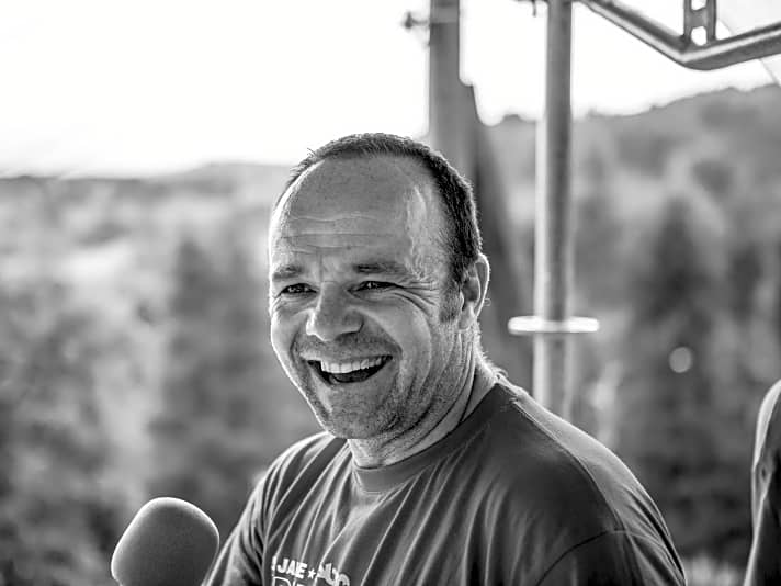 Albrecht Dietze, organisiert den Erzgbirgs-Bike-Marathon 
