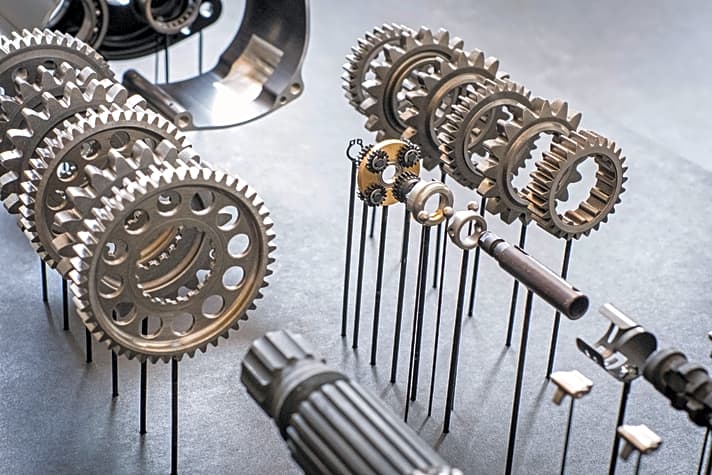 Viel europäische Ingenieursarbeit im Pinion-Getriebe. Inzwischen halten die Schwaben über 70 Patente im Bereich Antriebstechnik.