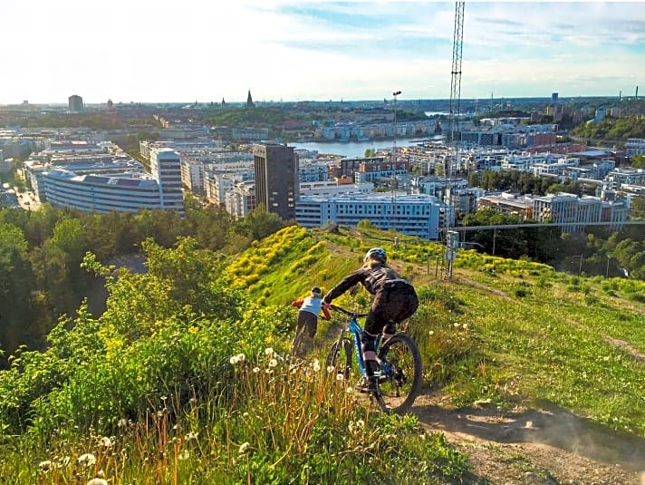 Hunderte Trail-Kilometer in der Hügellandschaft um Stockholm