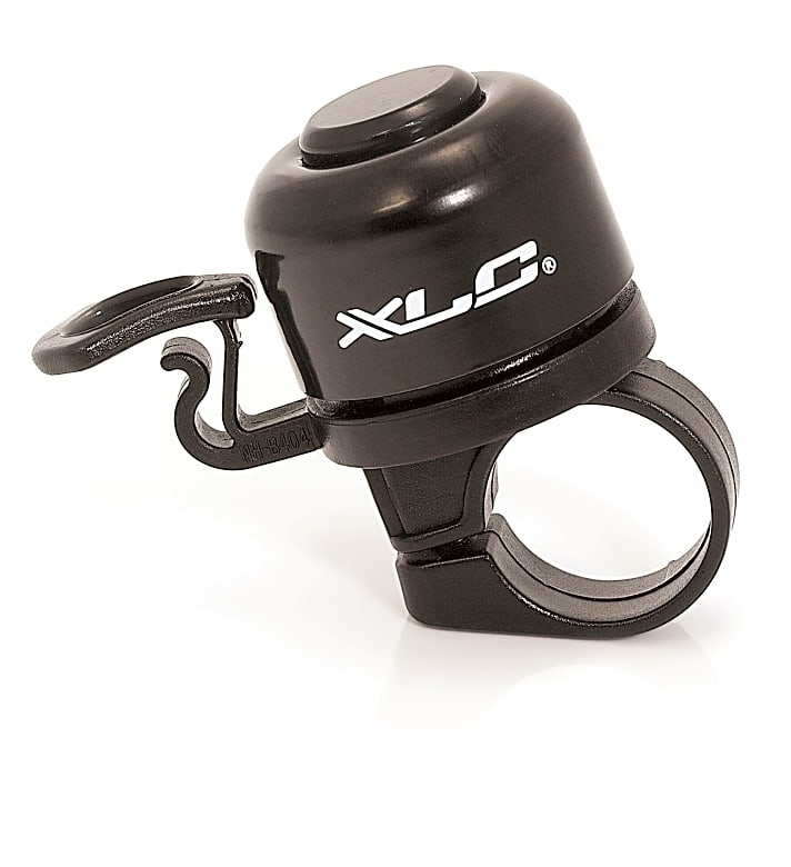 Leicht, schlicht, günstig aber nur mittelmäßig überzeugend: Die Cycle Bell Fahrradklingel von XLC.