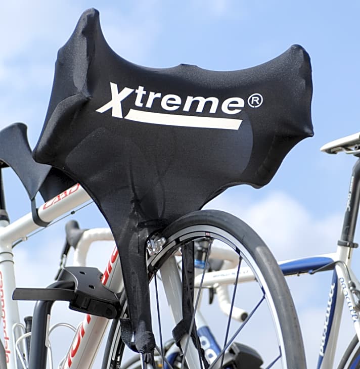   Schutz vor Schmutz bietet der „Bikeschutz“ der Rose-Eigenmarke „Xtreme“ für 18,90 Euro