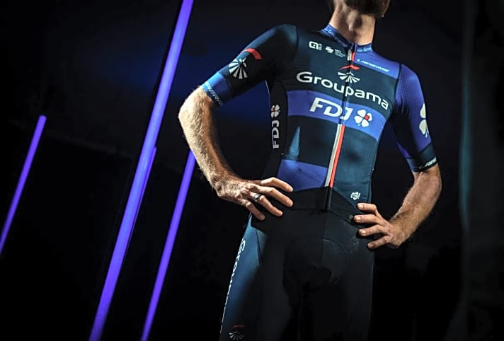 GroupamaFDJ Das ist das Trikot für 2023 Neues Jersey TOUR