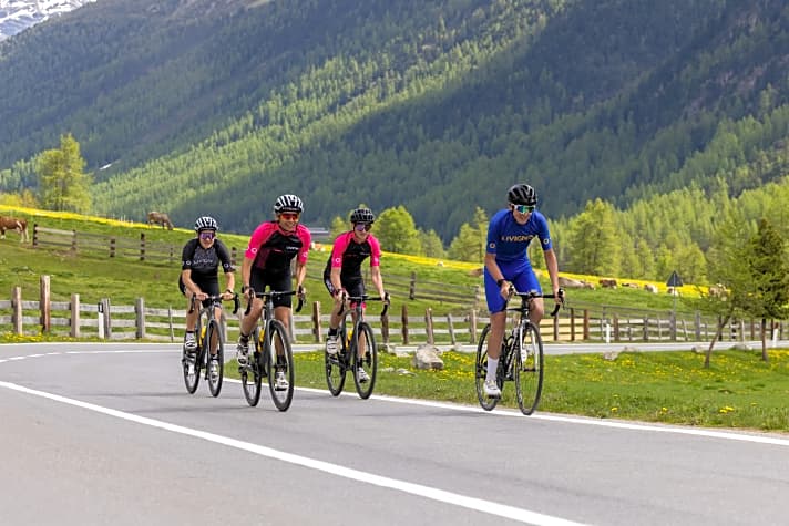 Livigno war schon oft Etappenort der TOUR Transalp. Auch sonst ist es ein beliebtes Ziel für Rennradfahrer und Mountainbiker.
