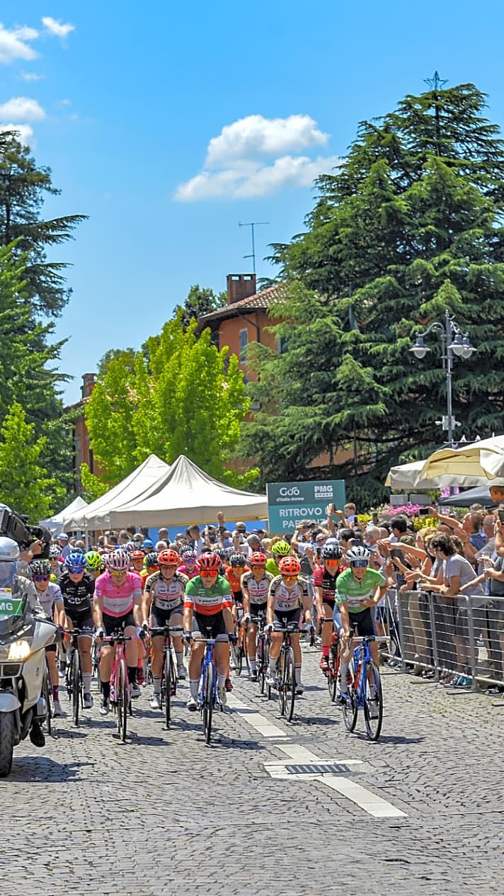 Der Giro Donne 2021 machte auf der 9. Etappe Station in Feletto