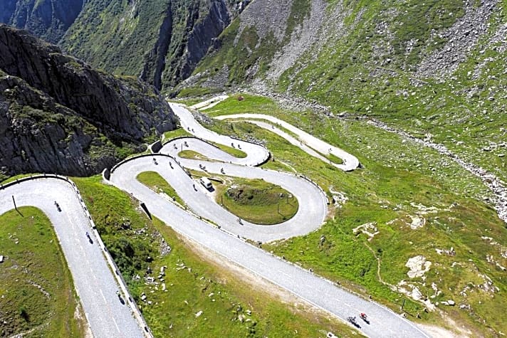    	Höhenmeter satt: Das Alpenbrevet ist das härteste Rennen der Top-Tour-Serie.

