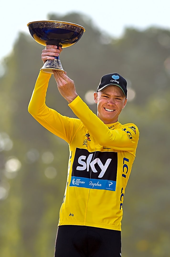   Tour-de-France-Sieger Christopher Froome setzt auf glutenfreie Ernährung