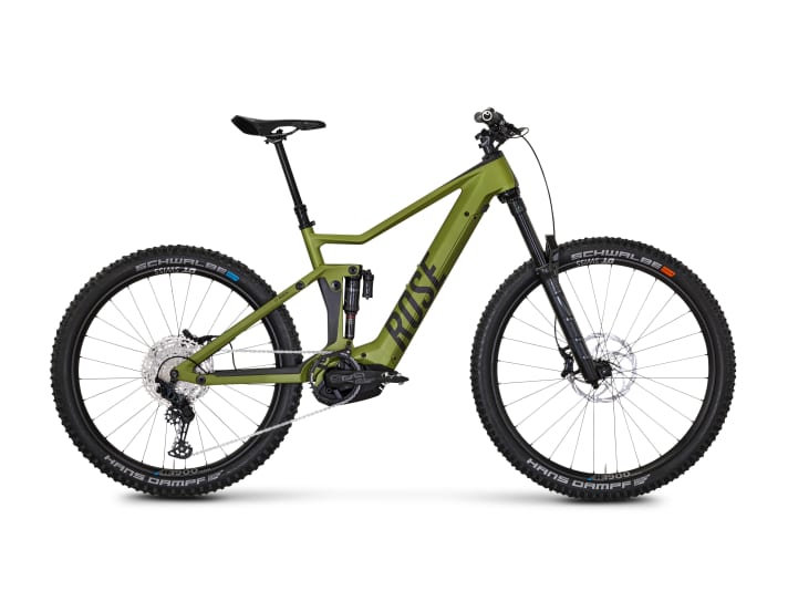Rose Root Miller 2+ // 5499 Euro // Bosch Performance CX, 625 Wh // 150 mm // 29/27,5 inch