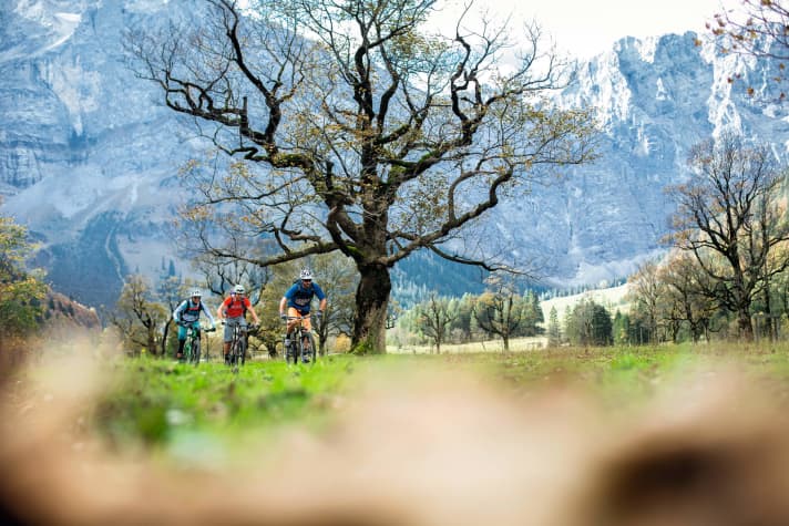  Laut Touren-Autor Moser bietet das Karwendel perfekte Bike-Touren.