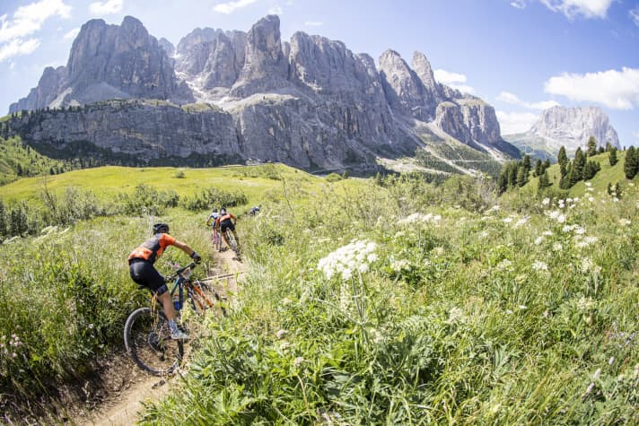   Die Strecke für 2021 führt durchs Herz der Dolomiten.