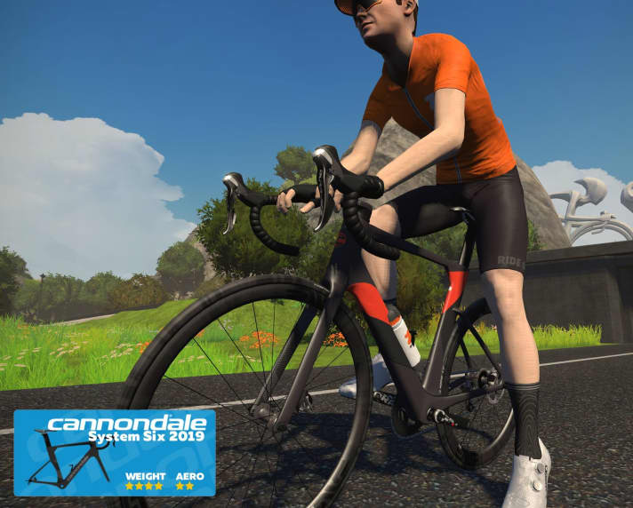 Zwift Drop Shop Tuning durch Material und Rennräder TOUR