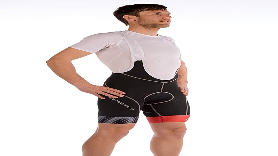 Radhosen Test Protective Race Bib Tight Herren BIKE
