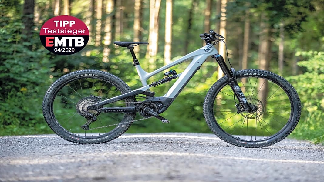 YT Decoy Shred EMTBTestsieger aus 4/20 BIKE