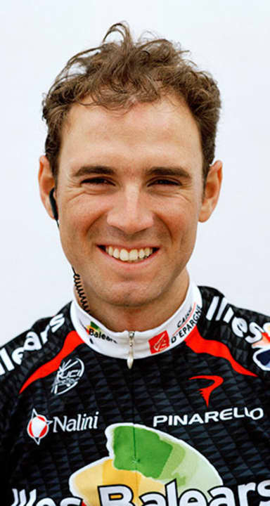 Der junge Alejandro Valverde im Jahr 2006, als er fürs Team Illes Balears-Caisse d’Epargne gefahren ist.