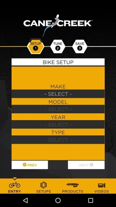   Aus über 6000 Bike-Modellen kann gewählt werden.