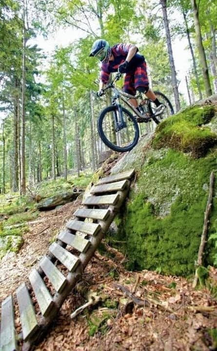     Rau und ungehobelt: Die Strecke am Ochsenkopf organisierten Locals ohne Budget. Schade, denn das Gelände besitzt das Potenzial für mehr.
