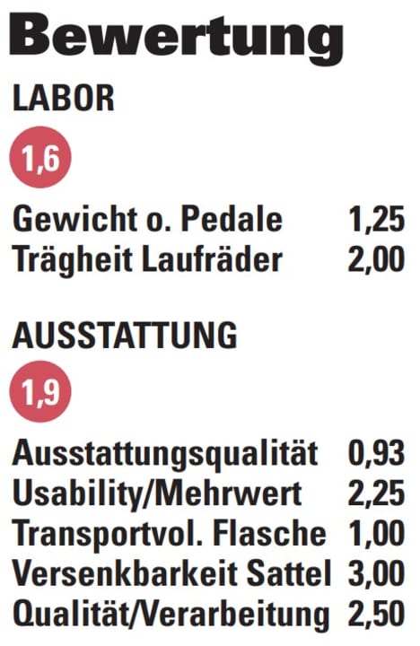 In der Labor-Wertung und bei der Ausstattung sammelt das Liv Pique Advanced 29 0 sehr gute Noten. Der Hub der Variostütze reicht nur fürs Mittelfeld.