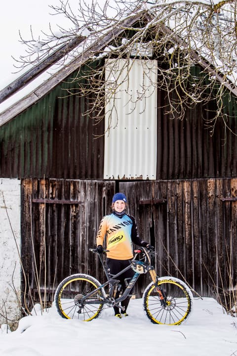   Aus Spaß wurde Ernst: Thoma startete nur aus einer Laune heraus beim Enduro. Nach ersten Erfolgen kann die Allgäuerin jetzt davon leben.