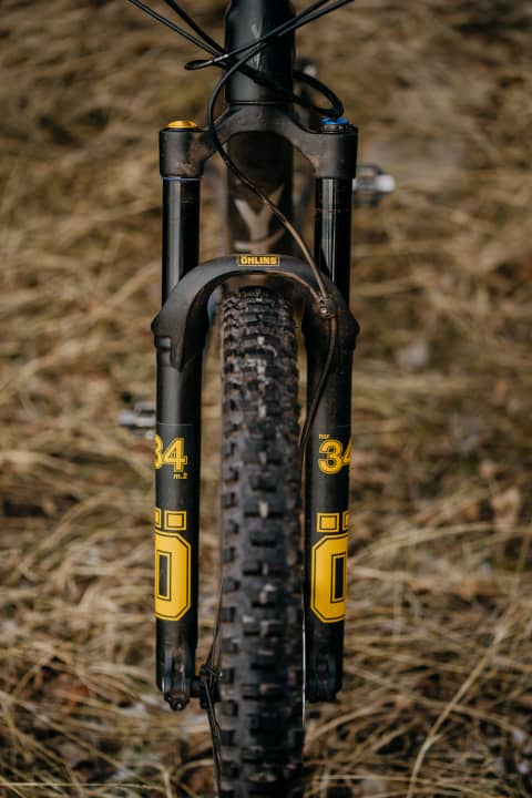   An leichten, sportlichen Trailbikes - Stichwort Down-Country - sollte die neue Öhlins RXF 34 eine gute Figur machen.