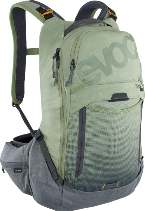 Egal ob 10, 16 oder 26 Liter Fassungsvermögen: den neuen <a href="https://www.awin1.com/cread.php?awinmid=11768&awinaffid=471469&clickref=B+Evoc+Trail+Pro&ued=https%3A%2F%2Fwww.rosebikes.de%2Fsearch%3Fq%3DEvoc%2BTrail%2BPro" target="_blank" rel="noopener noreferrer nofollow">Evoc Trail Pro</a> * gibt es entweder in olive oder in schwarz.