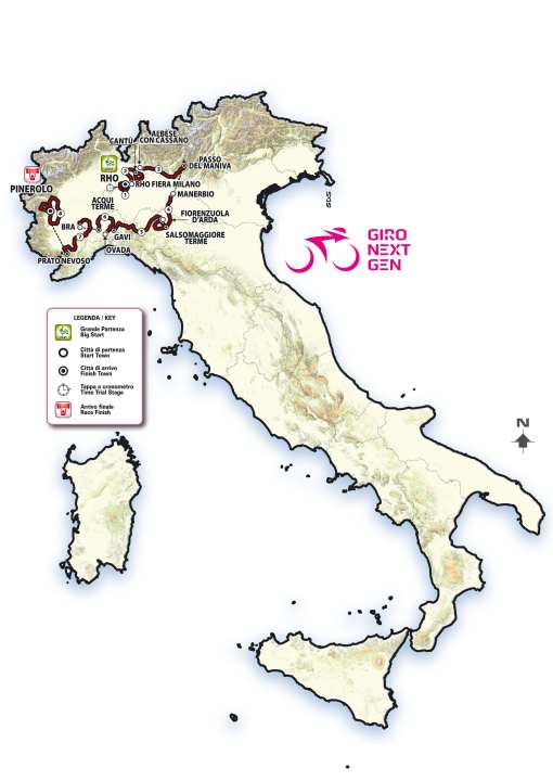 Karte Giro Next Gen