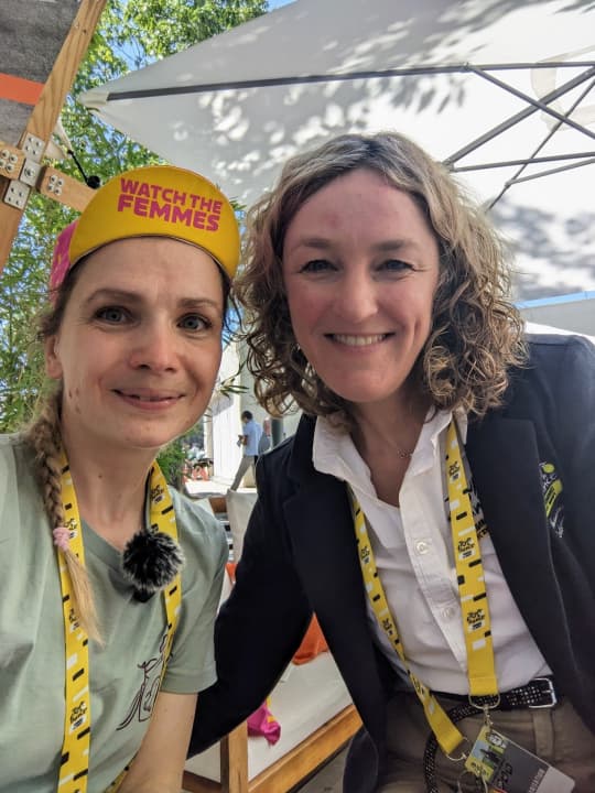 Selfie mit Chantal Beltman