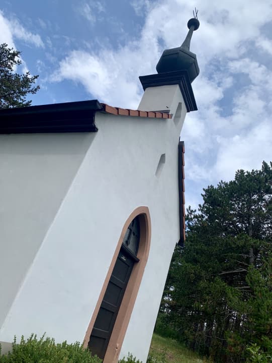 Pflichtbesuch am Erlabrunner Käppele.