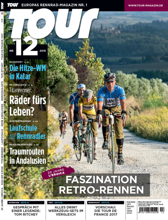   Diesen und weitere Artikel finden Sie in TOUR 12/2016: <a href="http://www.delius-klasing.de/zeitschriften/TOUR+12%2F2016.231007.html" target="_blank" rel="noopener noreferrer">Heft bestellen-></a> <a href="https://itunes.apple.com/de/app/tour-das-rennrad-magazin/id698586715?mt=8" target="_blank" rel="noopener noreferrer">TOUR IOS-App-></a> <a href="https://play.google.com/store/apps/details?id=com.pressmatrix.tourmagazin&hl=de" target="_blank" rel="noopener noreferrer">TOUR Android-App-></a>