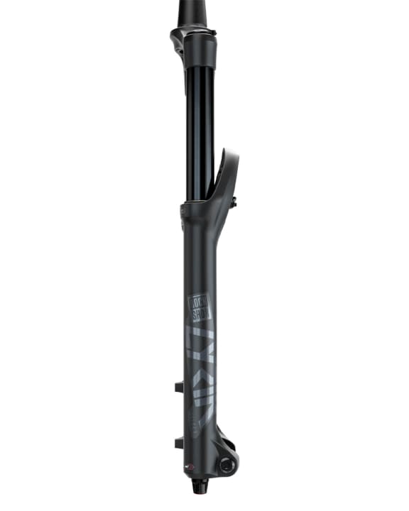   Stolze 1039 Euro ruft Rockshox für die Lyrik Ultimate auf. Die günstigere Lyrik Select (Foto) schlägt mit 819 Euro zu Buche. Die Gabel gibt's in Schwarz, glänzendem Schwarz und Silber.