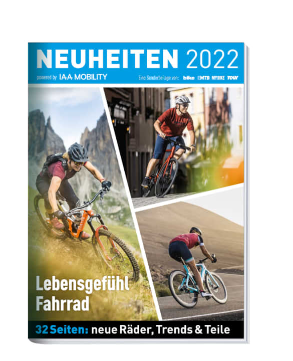 32 Seiten Fahrrad-Neuheiten der IAA: ein Extraheft in BIKE 10/2021
