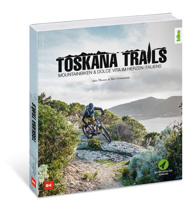 Toskana Trails: Auf 192 Seiten stellen die Autoren neun Regionen mit jeweils drei Touren ausführlich vor. Natürlich inklusive GPS-Daten.