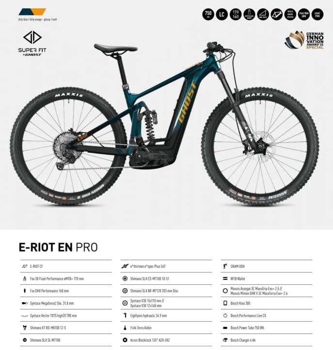   Das E-Riot EN Pro kostet 6499 Euro und stellt die Highend-Klasse des Enduro-Modells dar.